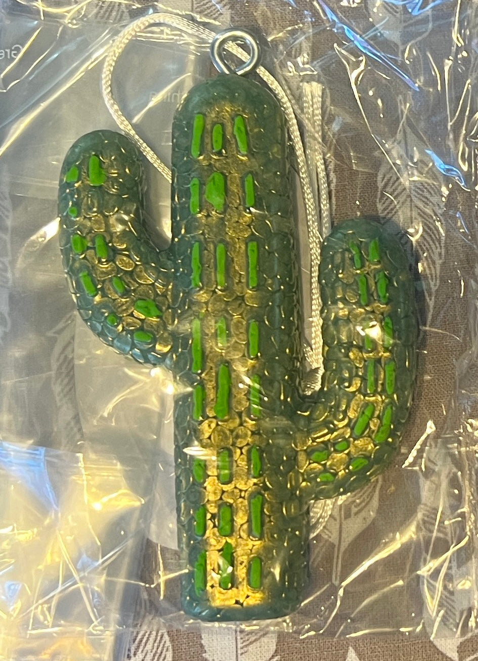 Cactus Car Freshie