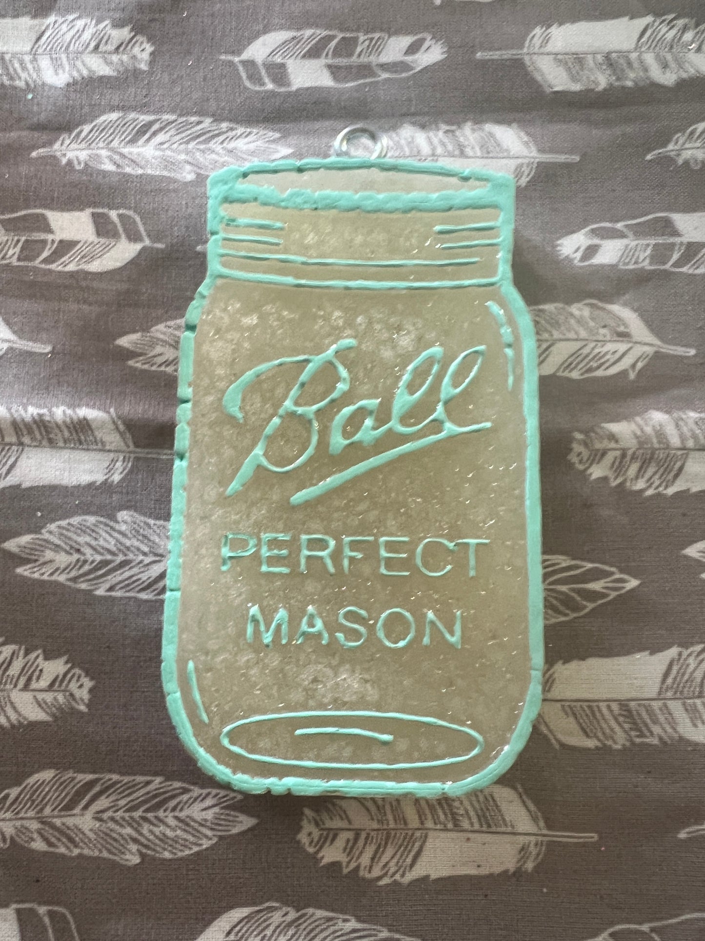 Mason Jar Car Freshie