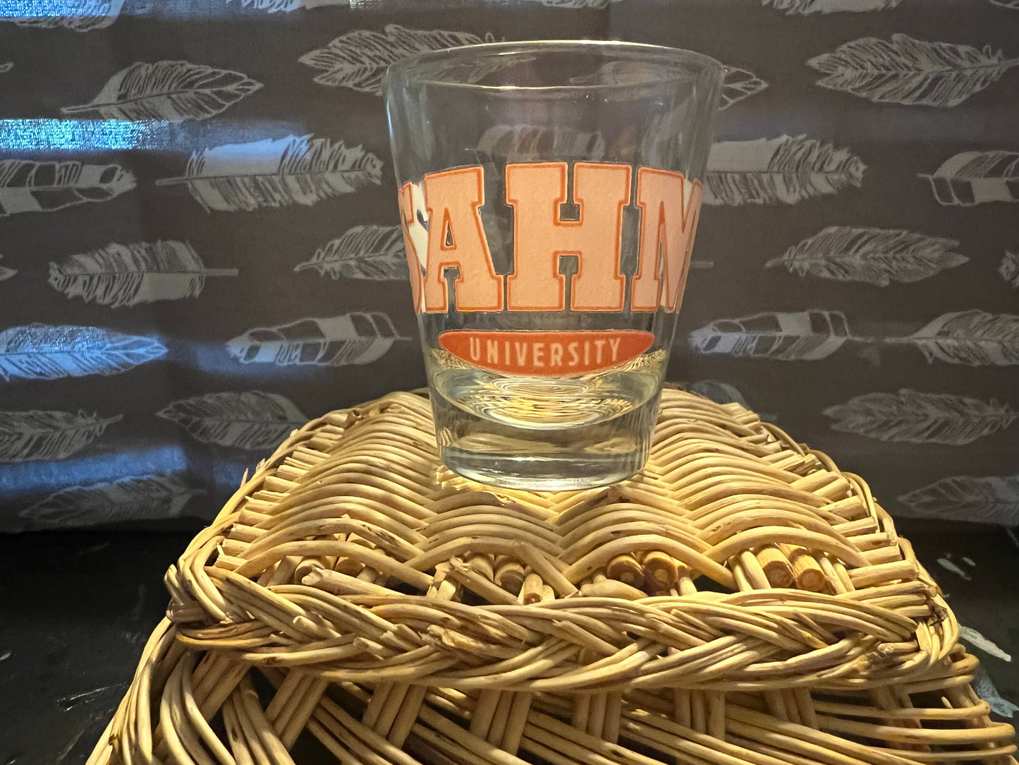 Round Shot Glass with Decal