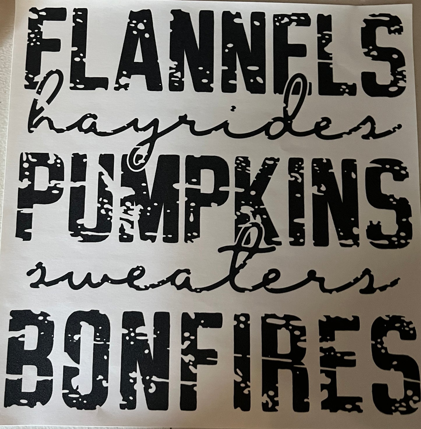 Fall Transfers Custom T-Shirt