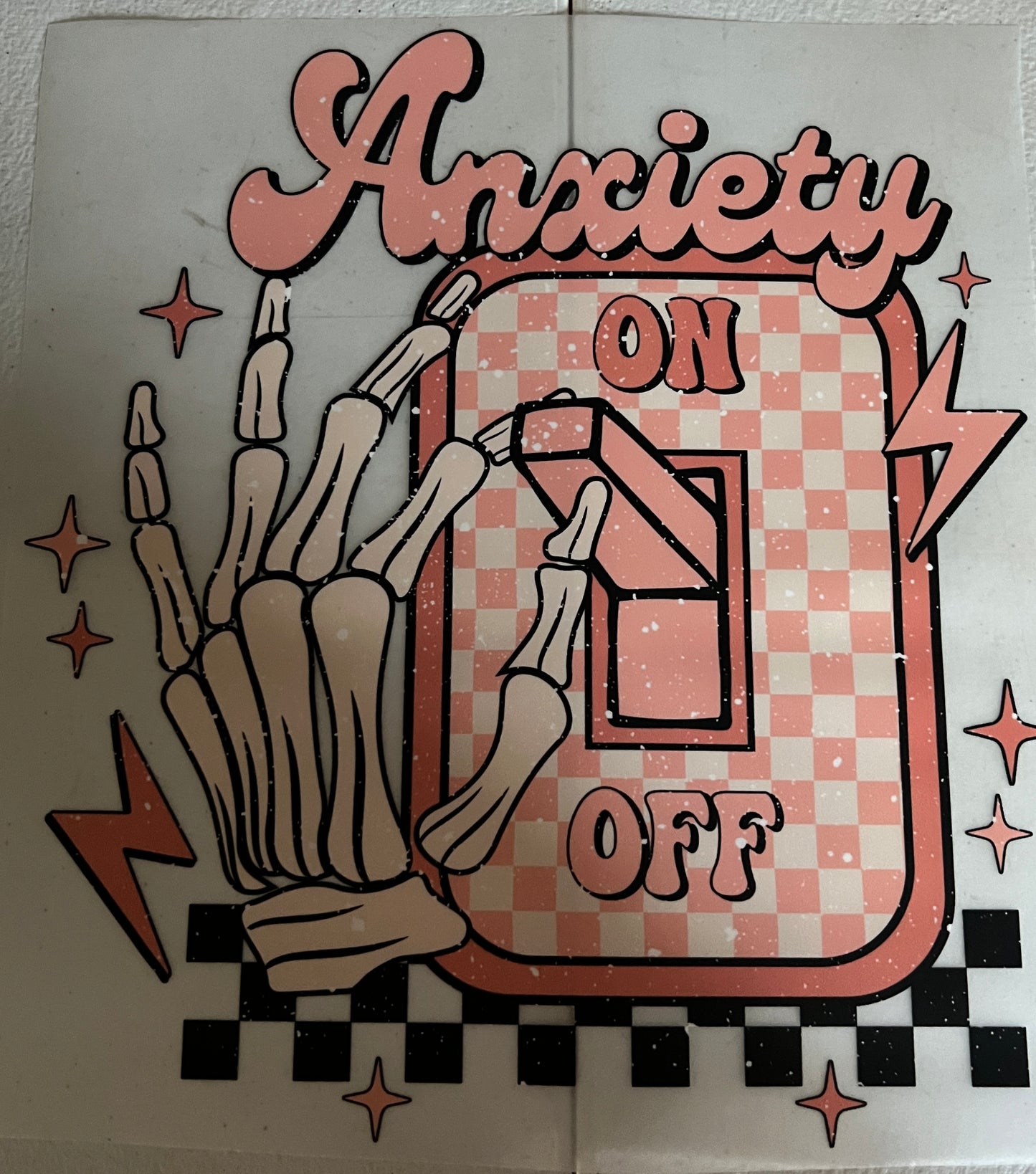 Anxiety Transfer Custom T-Shirt